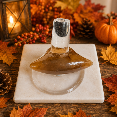 Brown Statement Ring