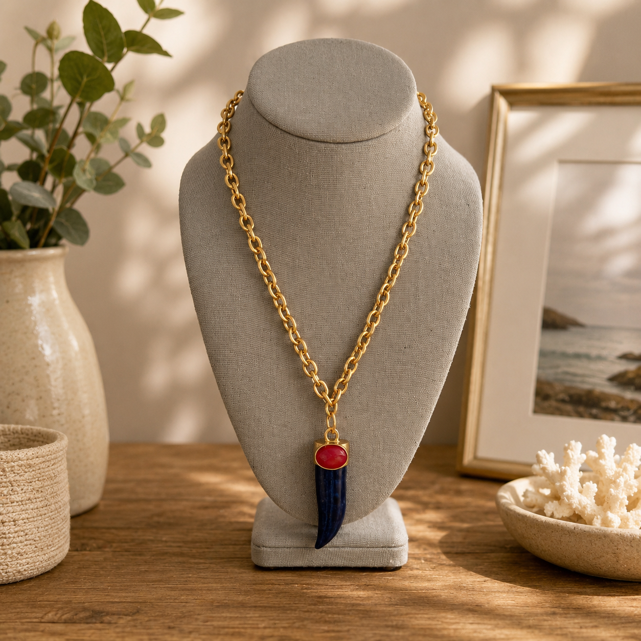 BluePendant Necklace - Georgie Rosario Jewelry and more...