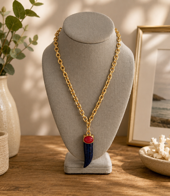 BluePendant Necklace - Georgie Rosario Jewelry and more...