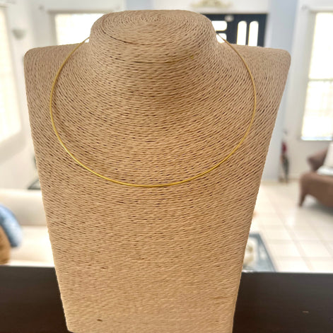 Gold Stainless Steel Choker - Georgie Rosario Jewelry and more...