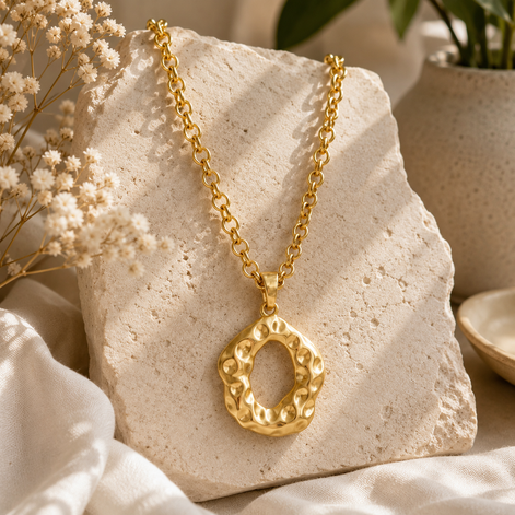 Golden Glow Statement Necklace - Georgie Rosario Jewelry and more...