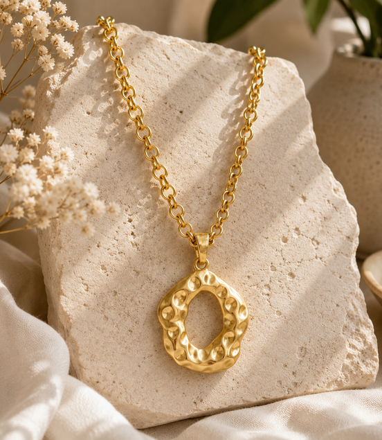 Golden Glow Statement Necklace - Georgie Rosario Jewelry and more...