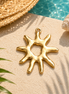 Golden Sunbeam Pendant