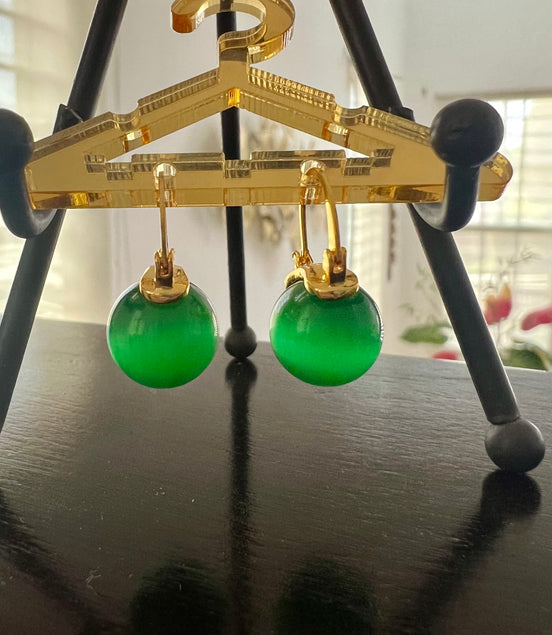 Dark Green and Gold Set