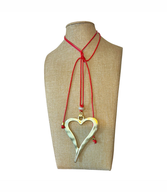 Gianna Heart Necklace - Georgie Rosario Jewelry and more...