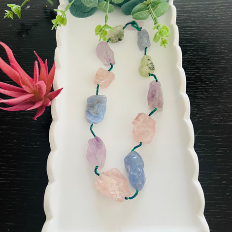 Sweet Pastels Choker - Georgie Rosario Jewelry and more...