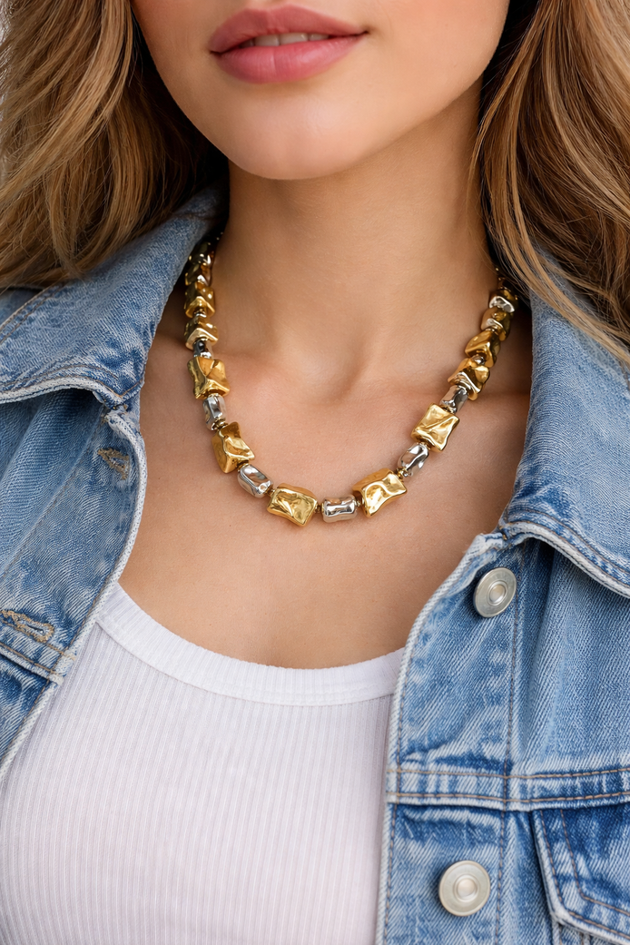 Genesis Acrylic Necklace - Georgie Rosario Jewelry and more...