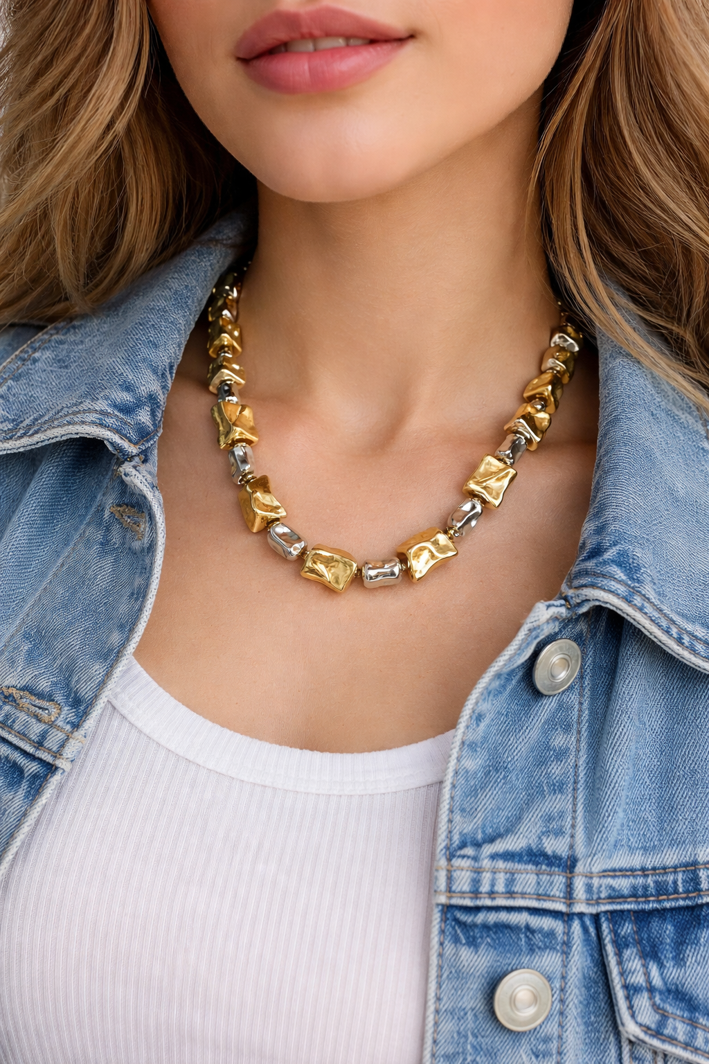 Genesis Acrylic Necklace - Georgie Rosario Jewelry and more...
