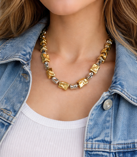 Genesis Acrylic Necklace - Georgie Rosario Jewelry and more...