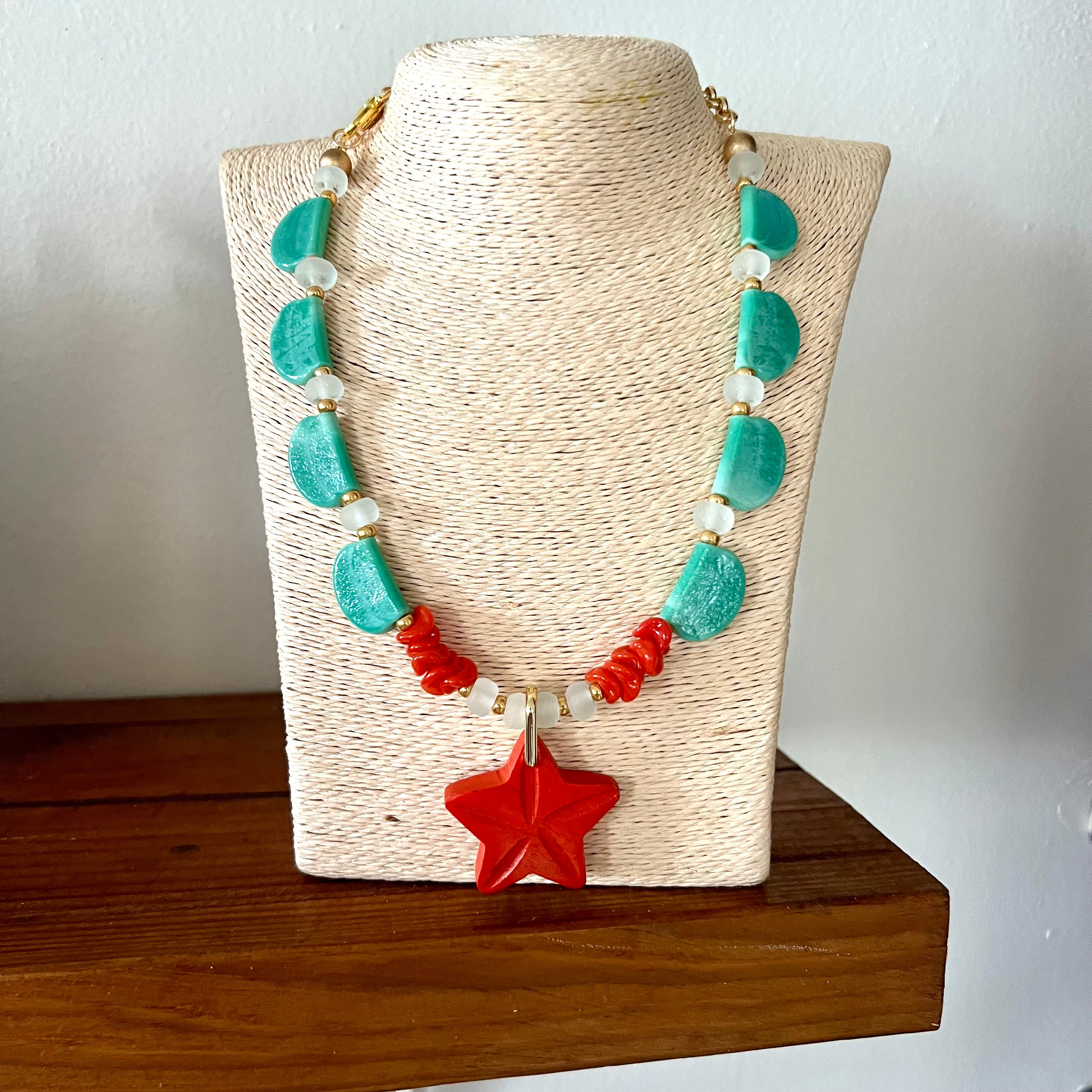 Summer Sea Star Necklace - Georgie Rosario Jewelry and more...