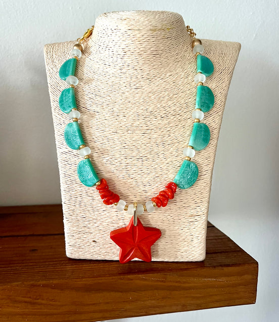 Summer Sea Star Necklace - Georgie Rosario Jewelry and more...