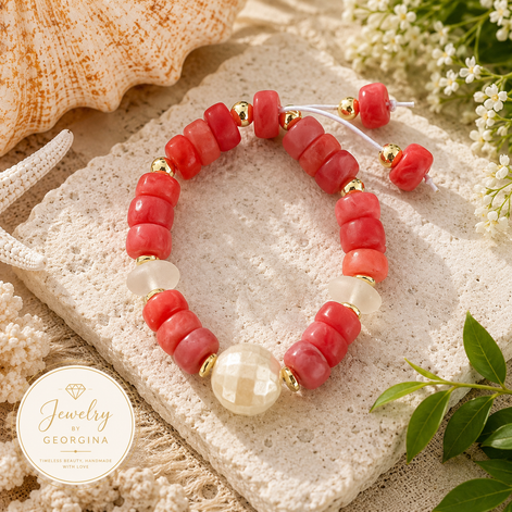 Guava Rose Island Bracelet