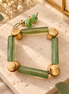 Light Green & Gold Bracelet