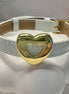 Alia White Heart Bracelet - Georgie Rosario Jewelry and more...