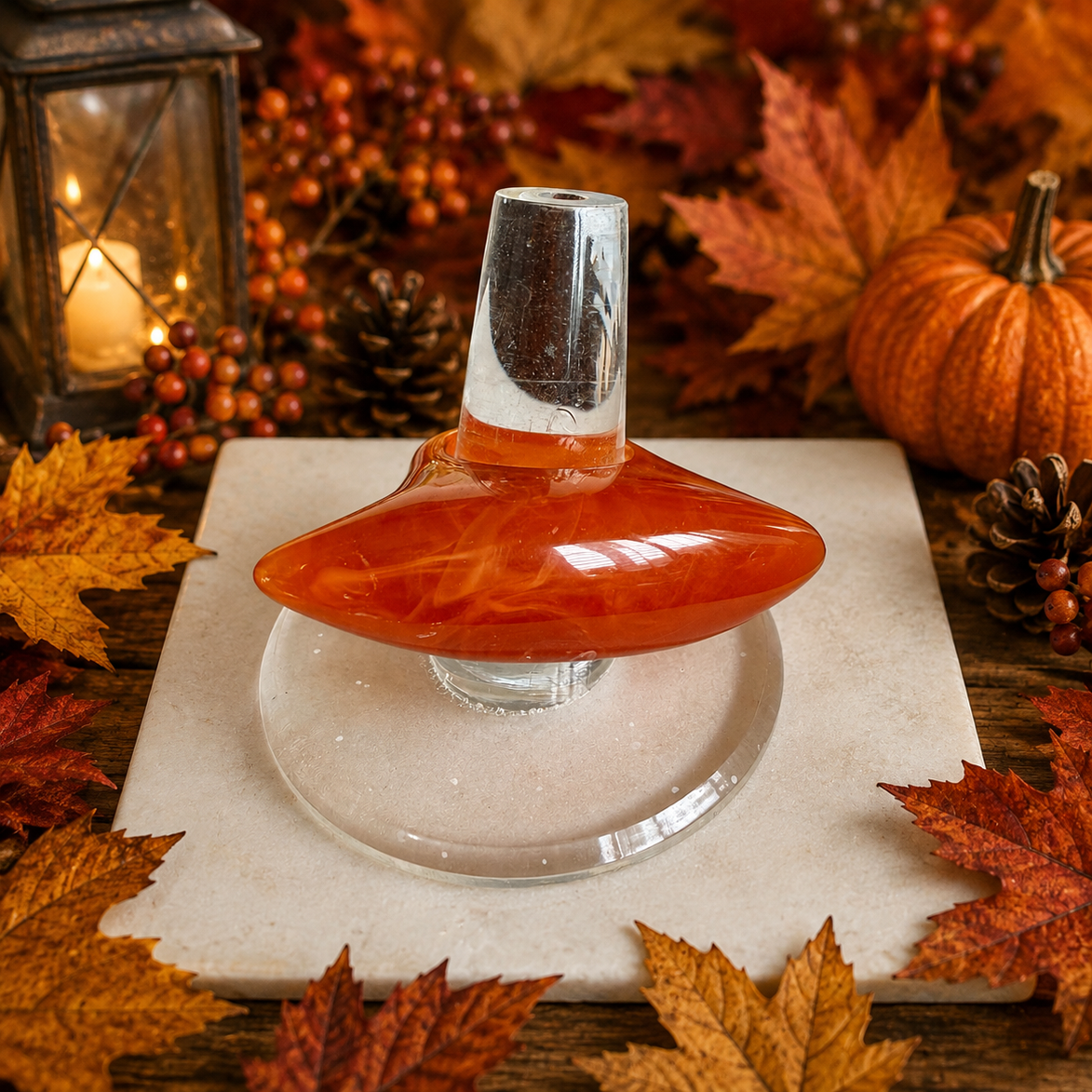 Autumn Flame Statement Ring