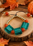 Caribbean Autumn Turquoise Bracelet