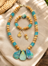Golden Aqua Set - Georgie Rosario Jewelry and more...