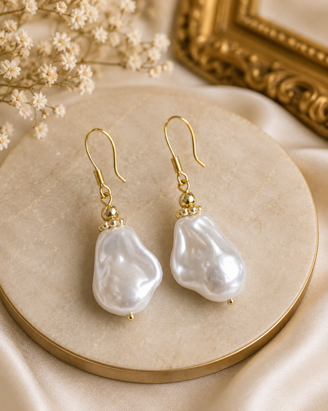 Golden Tide Pearl & Starfish Layered Set - Georgie Rosario Jewelry and more...
