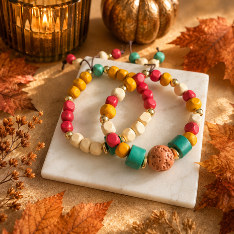 Autumn Fiesta Bracelets Set