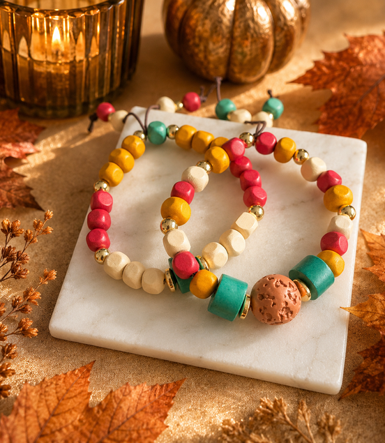 Autumn Fiesta Bracelets Set - Georgie Rosario Jewelry and more...