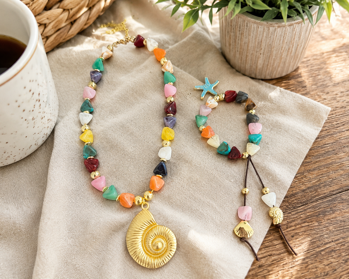 Vivi Colored Set - Georgie Rosario Jewelry and more...