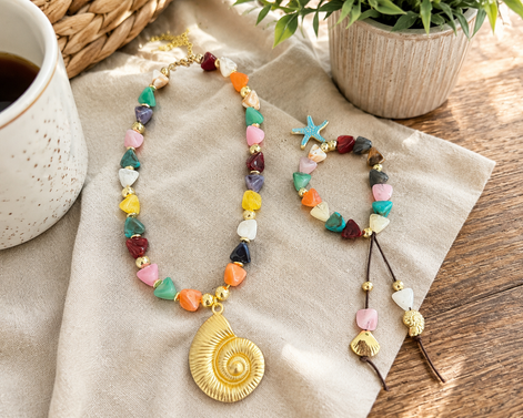 Vivi Colored Set - Georgie Rosario Jewelry and more...