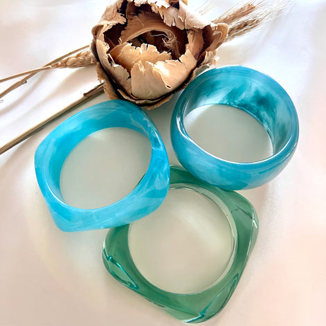 Amanda Blue Bangles