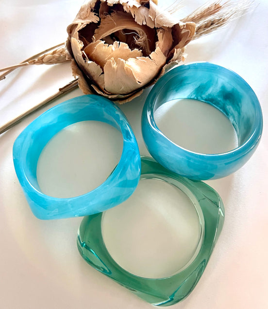 Amanda Blue Bangles