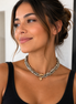 Silver Chips Chokers