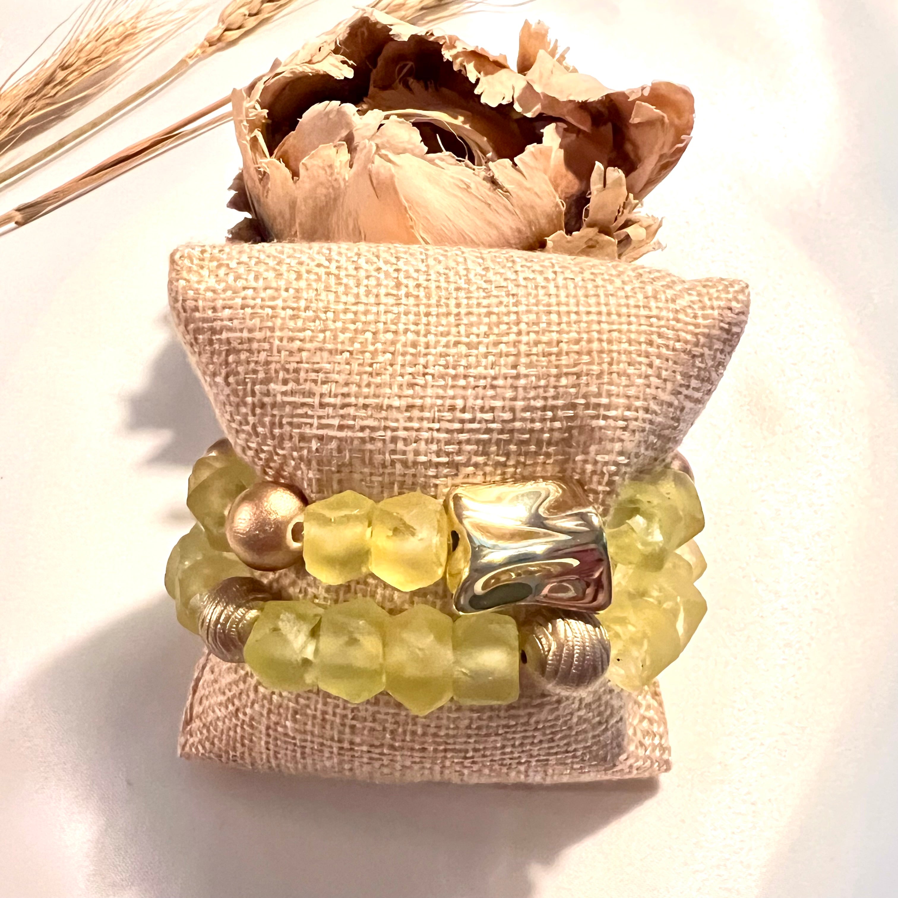 Eleanor Yellow Bracelets