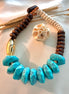 Turquoise in Fall Necklace