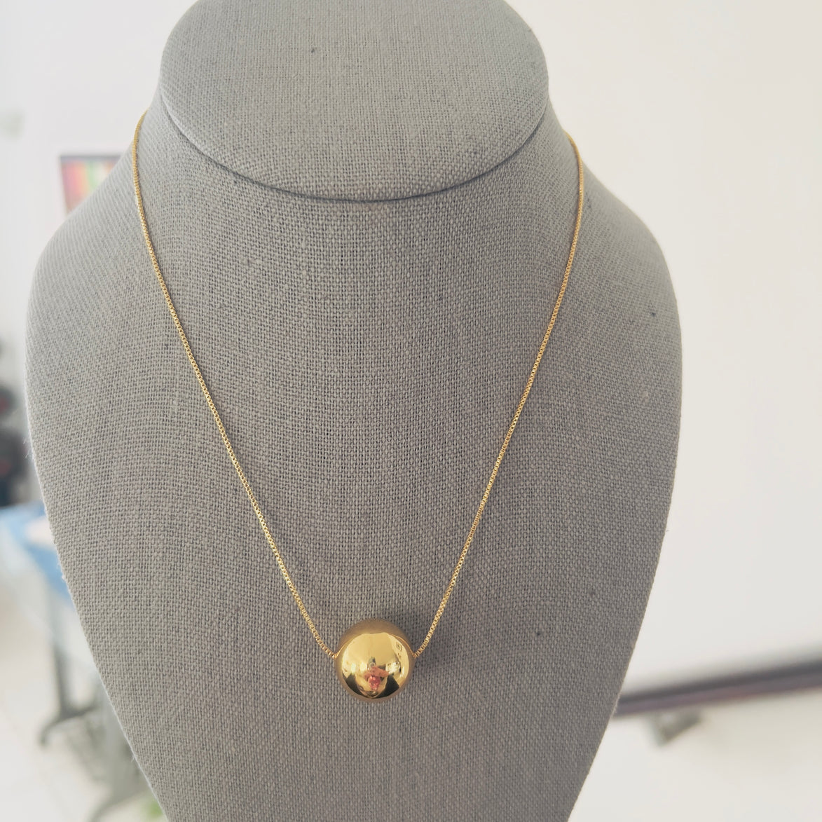 Gold Pendant Choker - Georgie Rosario Jewelry and more...