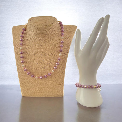 Lilac Brigitte Set - Georgie Rosario Jewelry and more...
