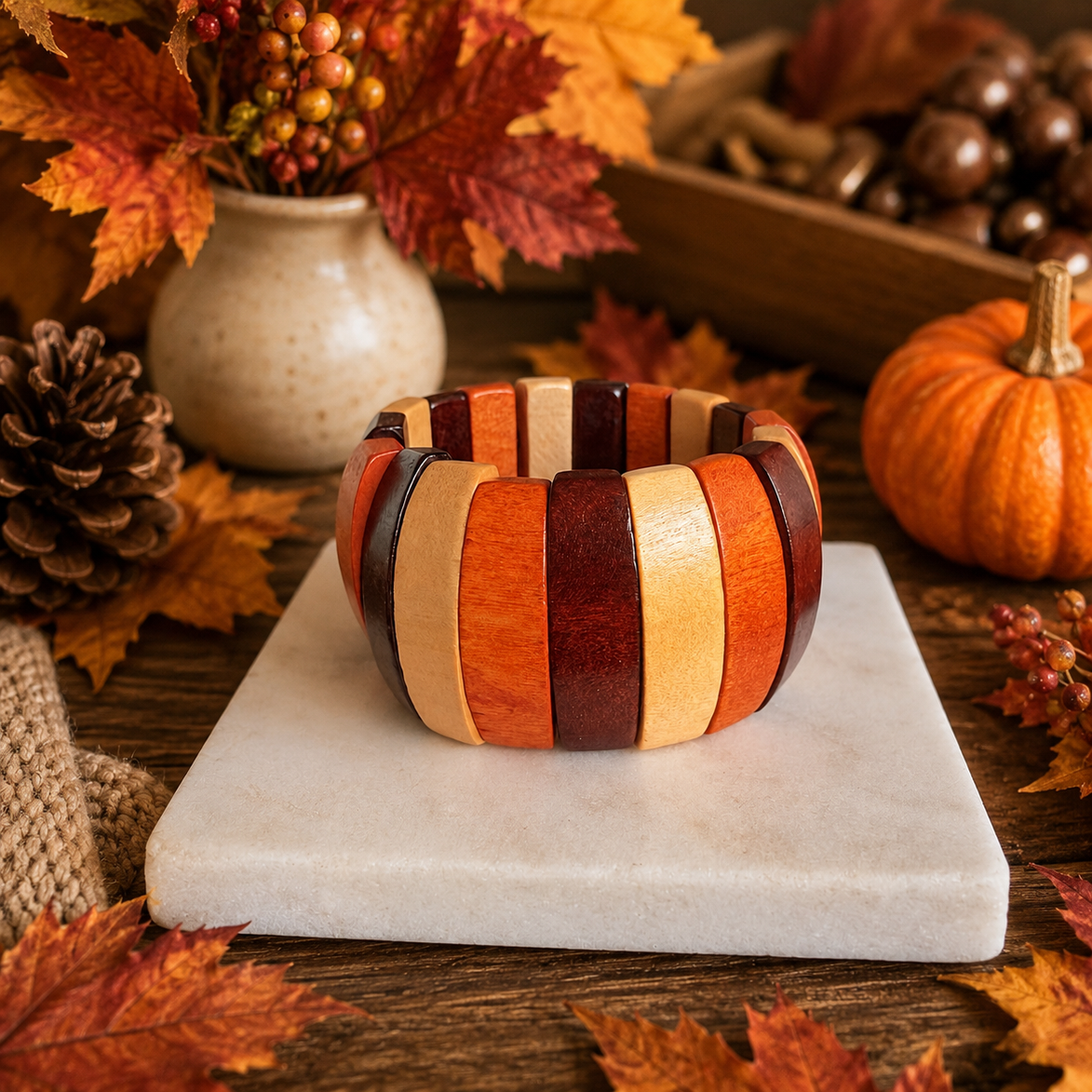 Autumn Mosaic Bracelet