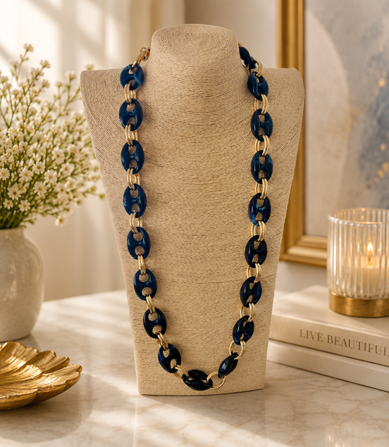 Ocean Blue Statement Necklace 💙✨ - Georgie Rosario Jewelry and more...