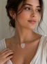 Clear Heart Quartz - Georgie Rosario Jewelry and more...