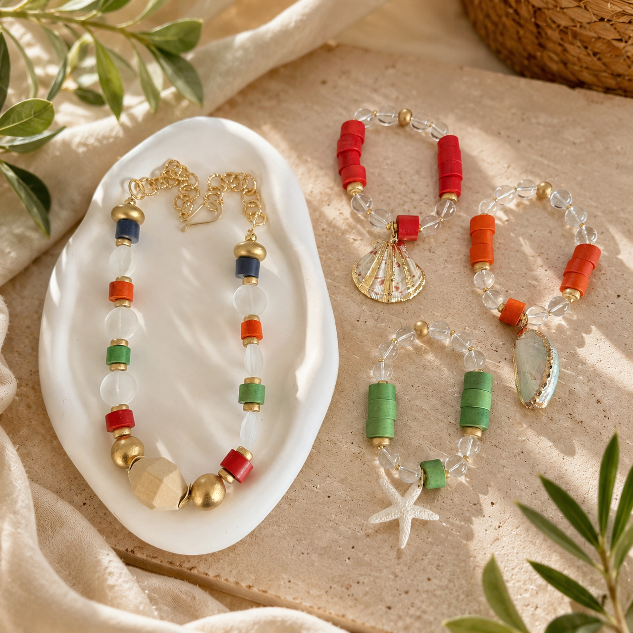 Tropical Caribe Set - Georgie Rosario Jewelry and more...