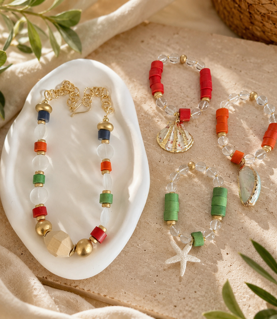 Tropical Caribe Set - Georgie Rosario Jewelry and more...