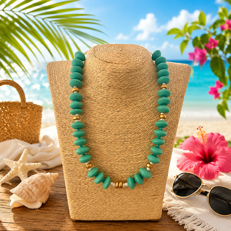 Turquoise convertible choker