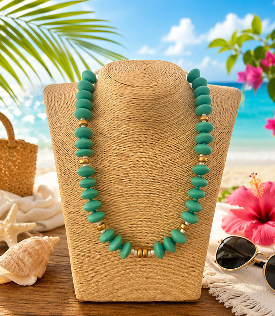 Turquoise convertible choker