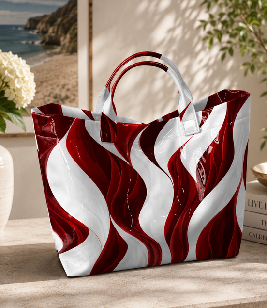 Summer Red Casual Bag - Georgie Rosario Jewelry and more...