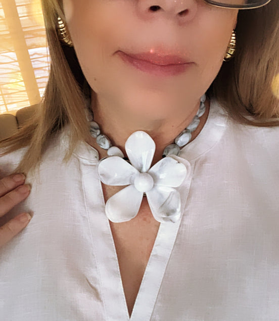 White Bloom - Georgie Rosario Jewelry and more...