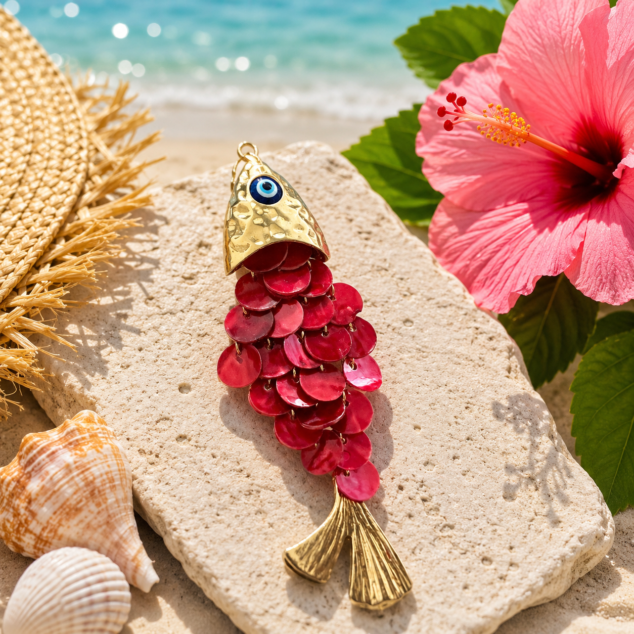Red Fish choker