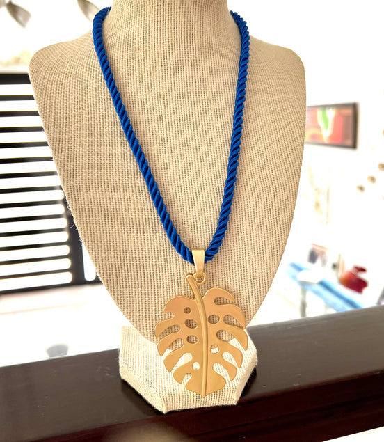Blue and Leaf - Georgie Rosario Jewelry and more...