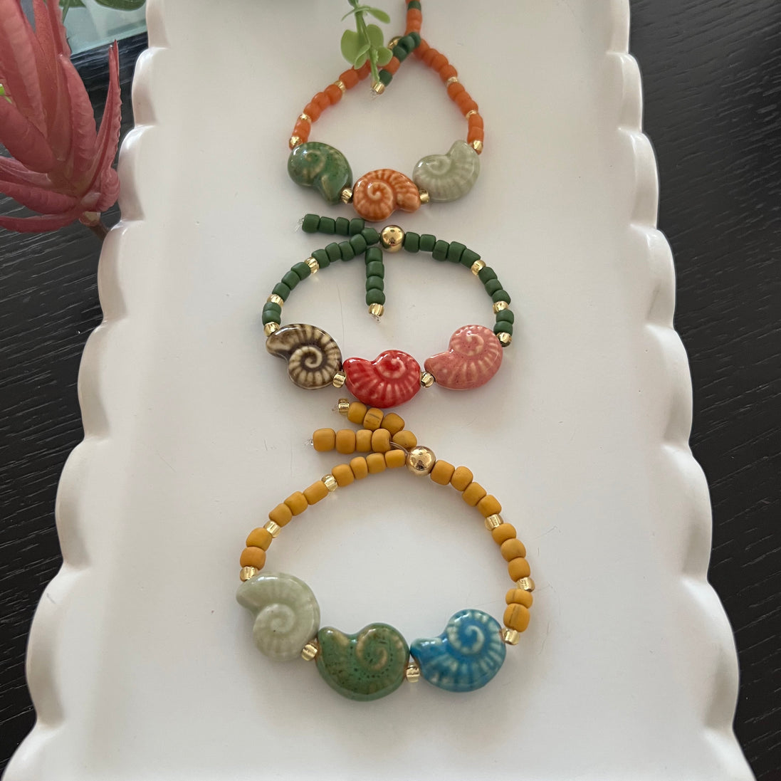 Shell Summer Bracelets - Georgie Rosario Jewelry and more...