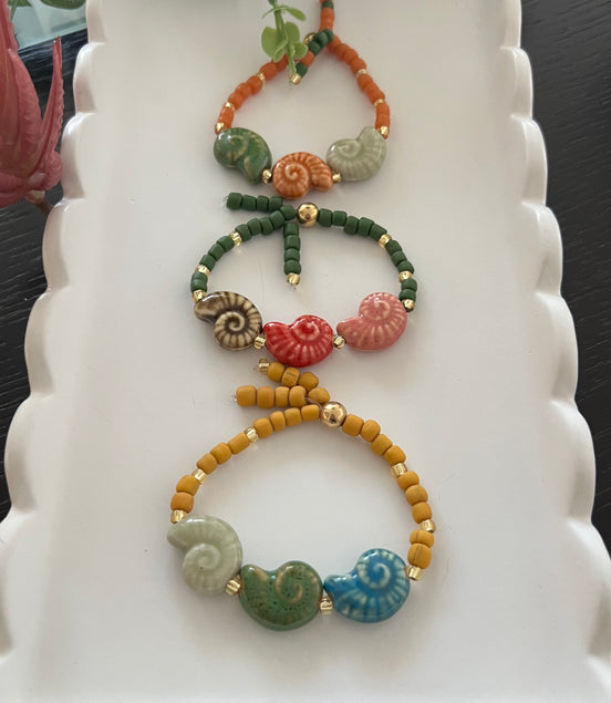 Shell Summer Bracelets - Georgie Rosario Jewelry and more...