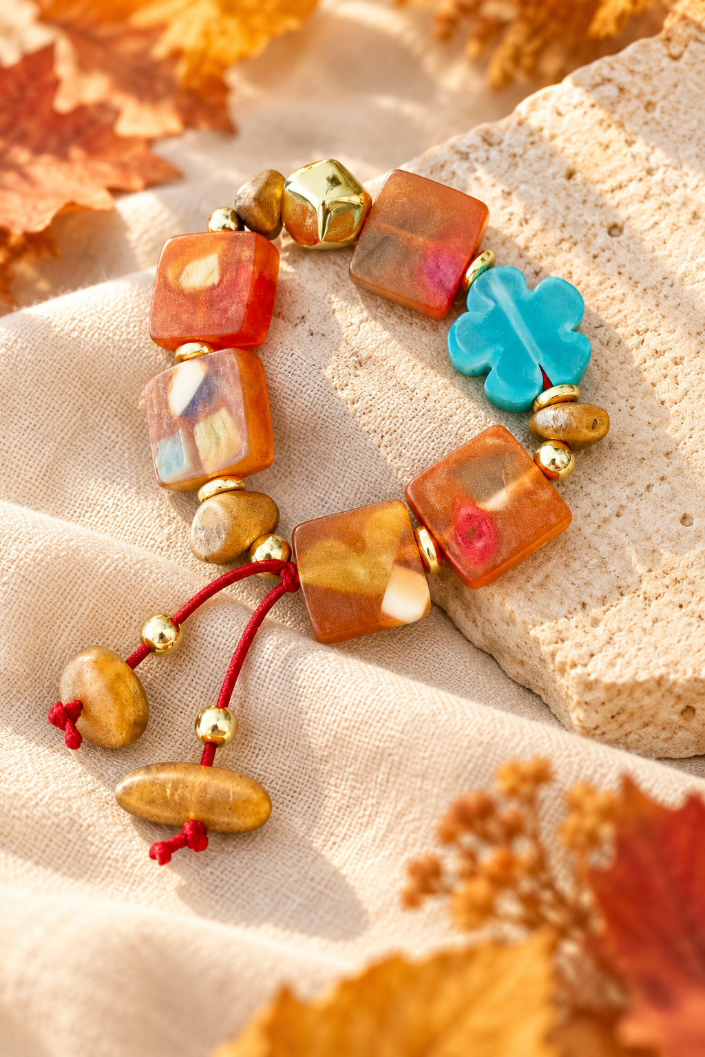 Laura Orange bracelet
