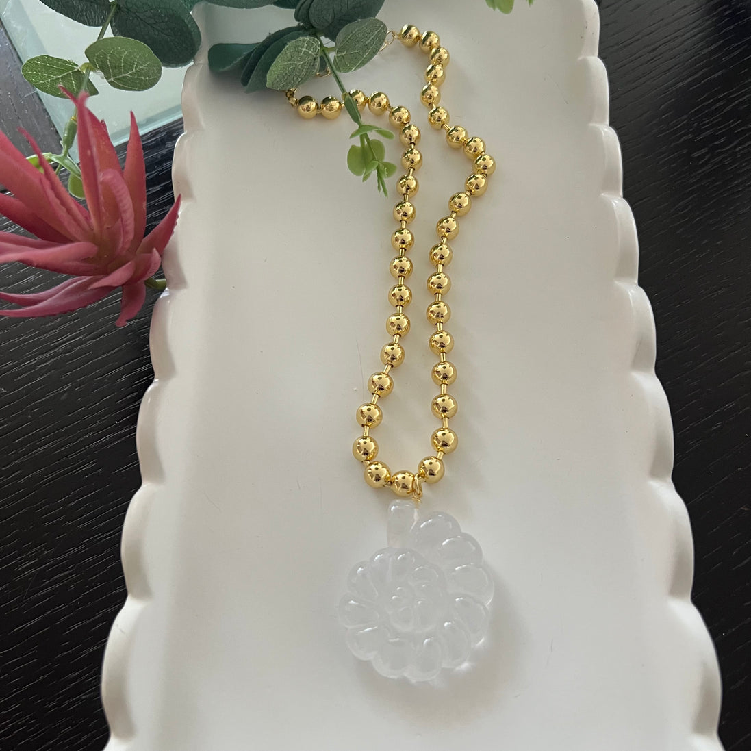 Clear Shell - Georgie Rosario Jewelry and more...