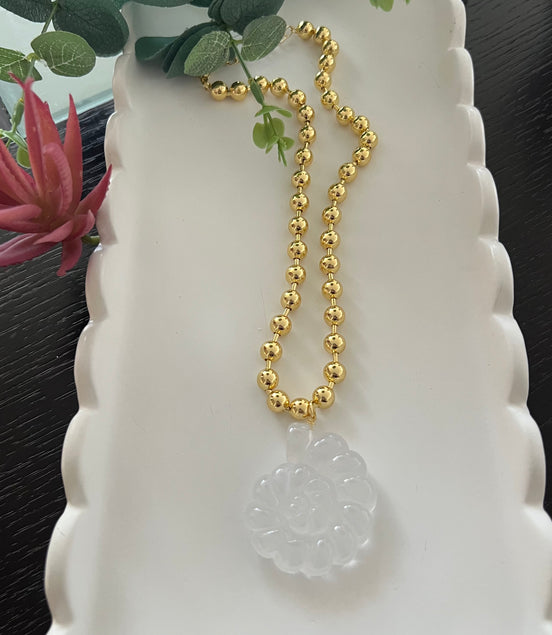 Clear Shell - Georgie Rosario Jewelry and more...