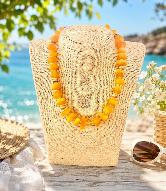 Yellow Convertible Choker